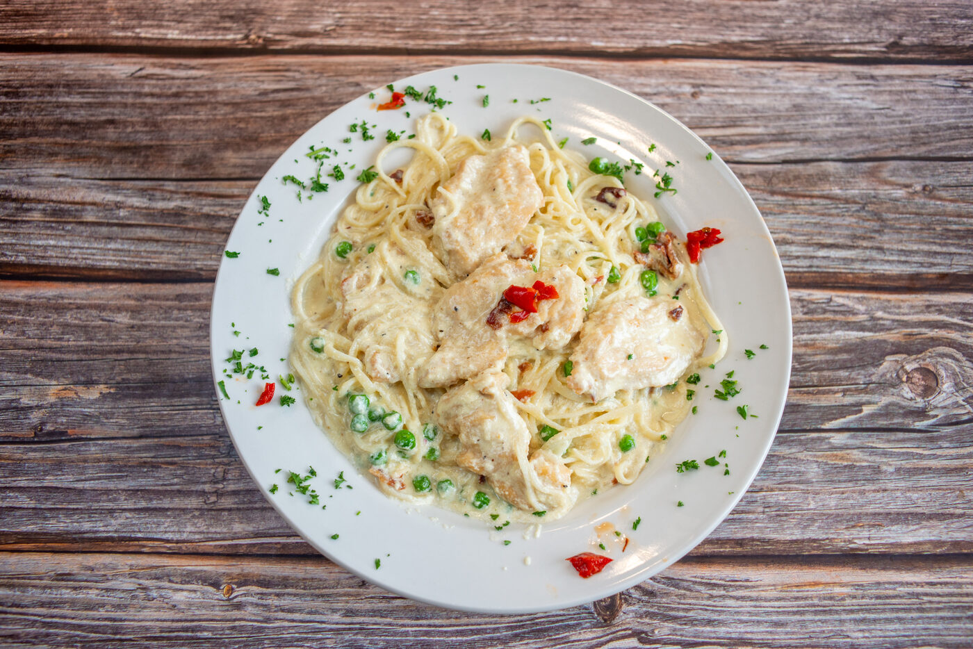 Chicken carbonara