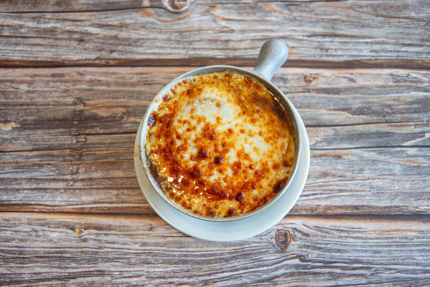 Dining Car's famous French onion soup